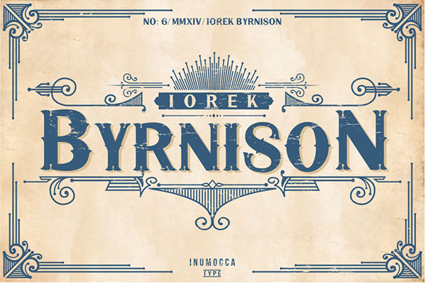 Byrnison: A Typeface Inspired by The Golden Compass
