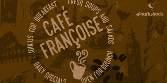 Café Françoise: A Charming Chalkboard-Inspired Display Font