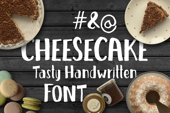 Cheesecake: A Handwritten Typeface That Brings Fresh Flavor to Design