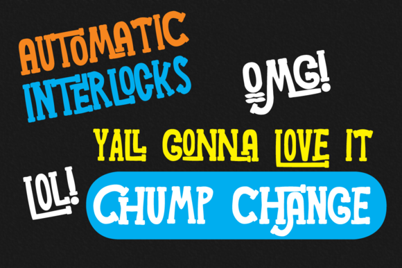 Chump Change: The Blocky Serif Display Font That Commands Attention