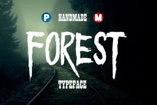 Forest Font: Urban Edge for Headlines and Posters
