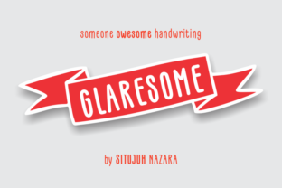 Glaresome: A Display Font That Commands Attention