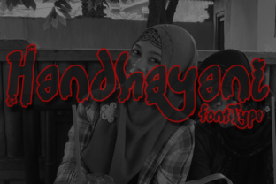 Handhayani and Handdhayani: A Modern Font for Creative Projects