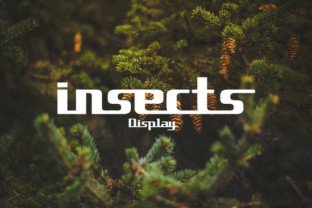 Insects Font: Embracing 90s Retro-Futurism in Modern Digital Design