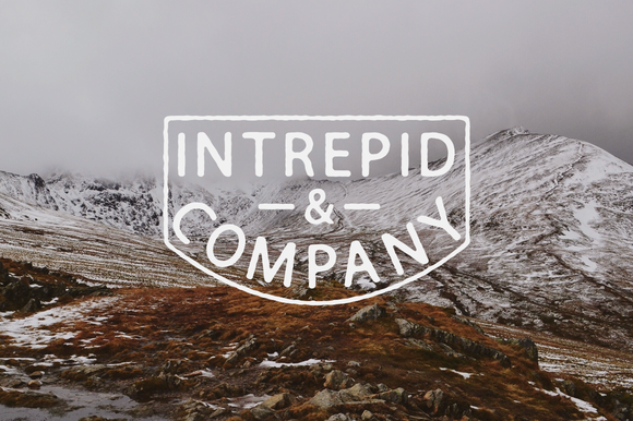 Intrepid: The Adventurous Font That Elevates Logos and Badges