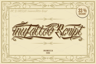 InuTattoo Script: The Art of Tattoo-Inspired Typography for Modern Design