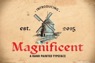 Magnificent: A Hand-Made Font for Authentic Retro Design