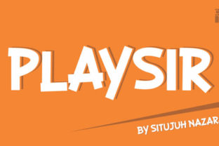 Playsir: A Versatile Typeface Designed with Purpose