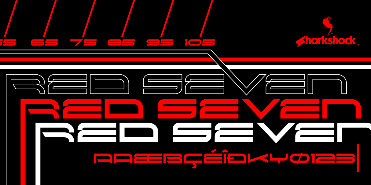 Red Seven: The Display Typeface That Cuts Through the Noise