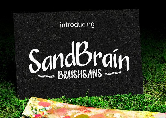Sandbrain Family: A Versatile Handwritten Font Collection