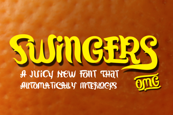 Swingers: A Fun, Curly Display Font for Bold Designs