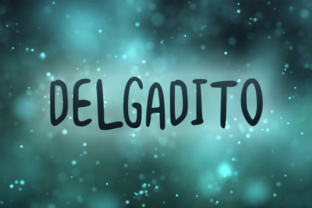 The Delgadito Font: A Handwritten Typeface Crafted by Carolina Valtuille