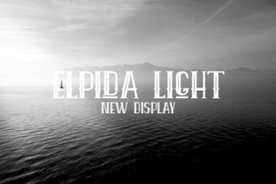 Understanding Elpida Light: A Vintage Americana Tattoo Script Font with Modern Appeal