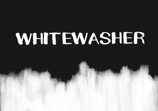 Whitewasher and Whitewasher: The Ultimate Brush Font Face