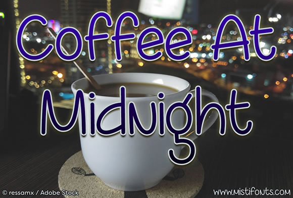 Why Coffee at Midnight Is the Handwritten Font Your Designs Have Been Missing